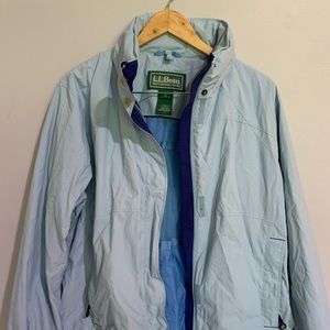 L.L. Bean light blue women’s winter jacket size XL